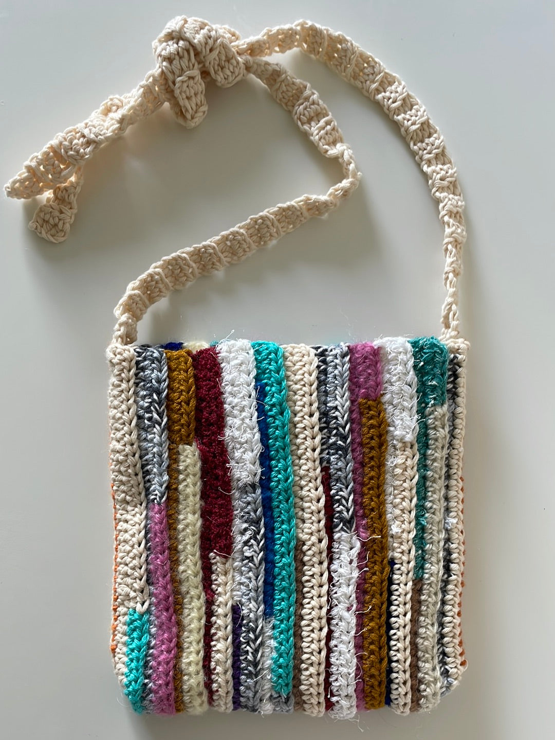 Colorful crochet bag Viola