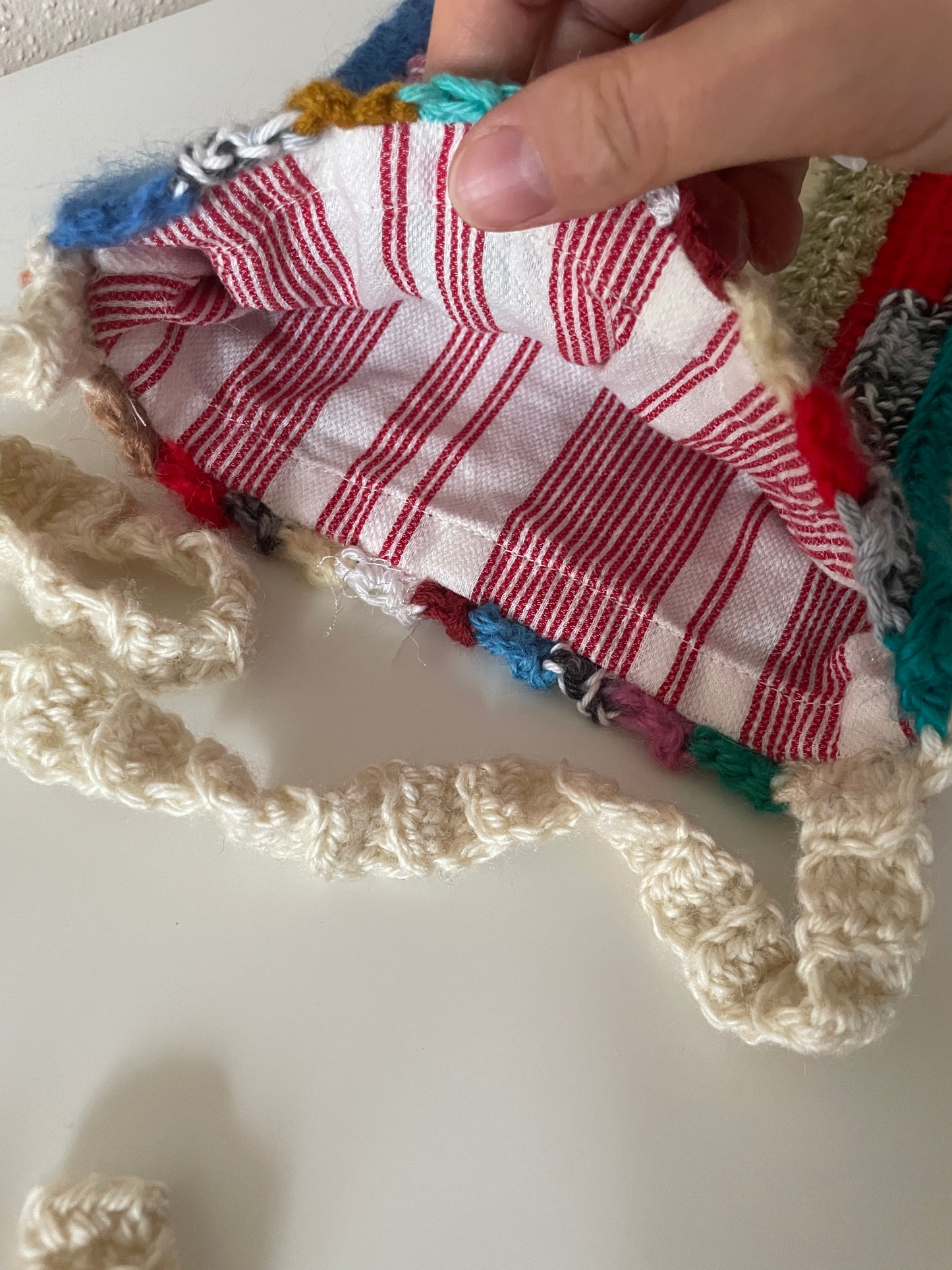 Colorful crochet bag Hanna