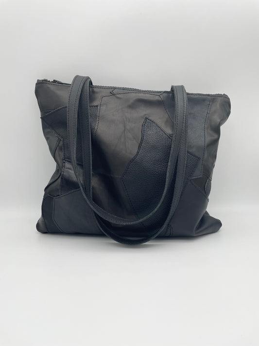 Upcycling IVE tote bag out of leather