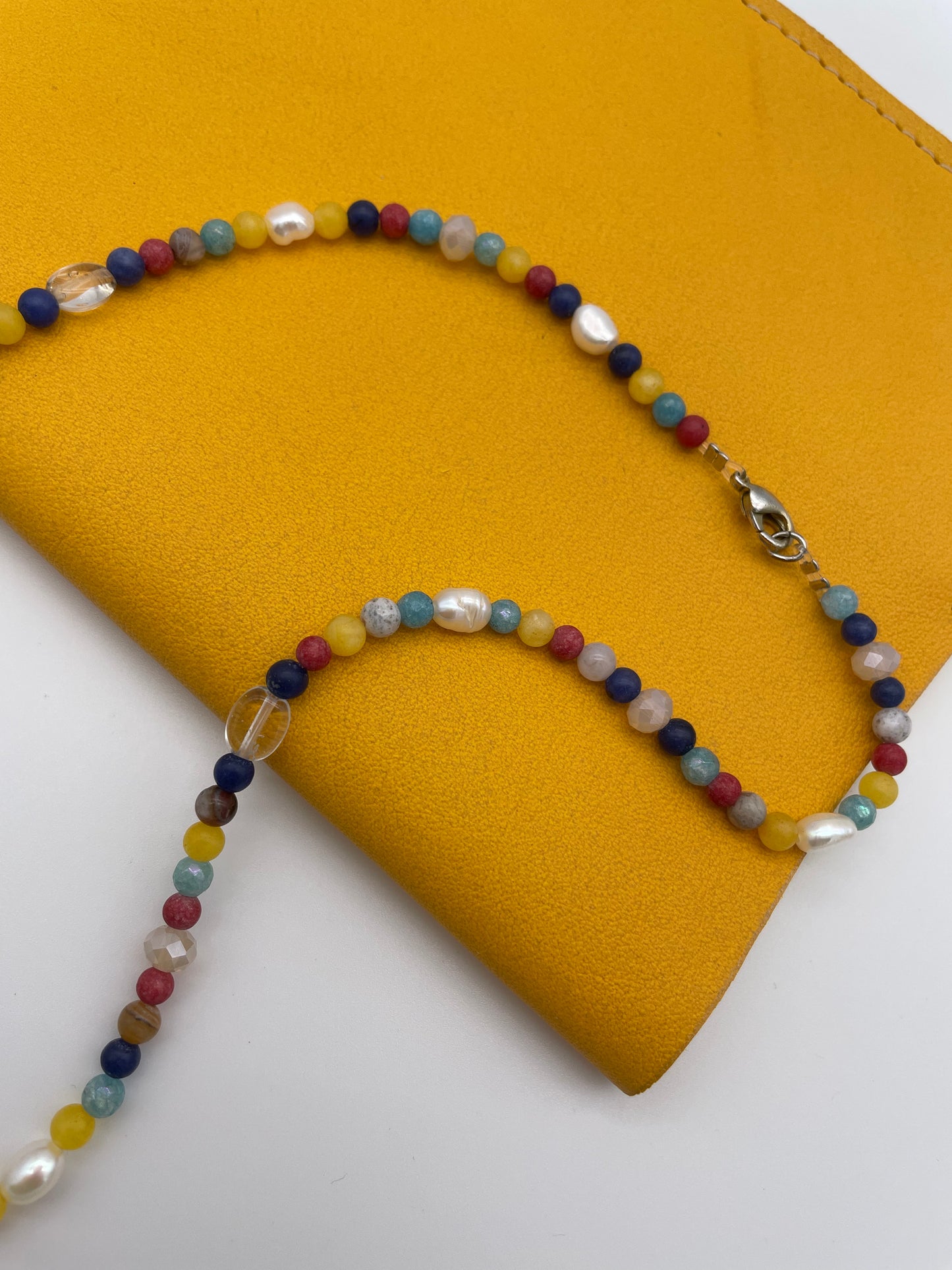 Upcycling necklace PRIDE BUTTERFLY