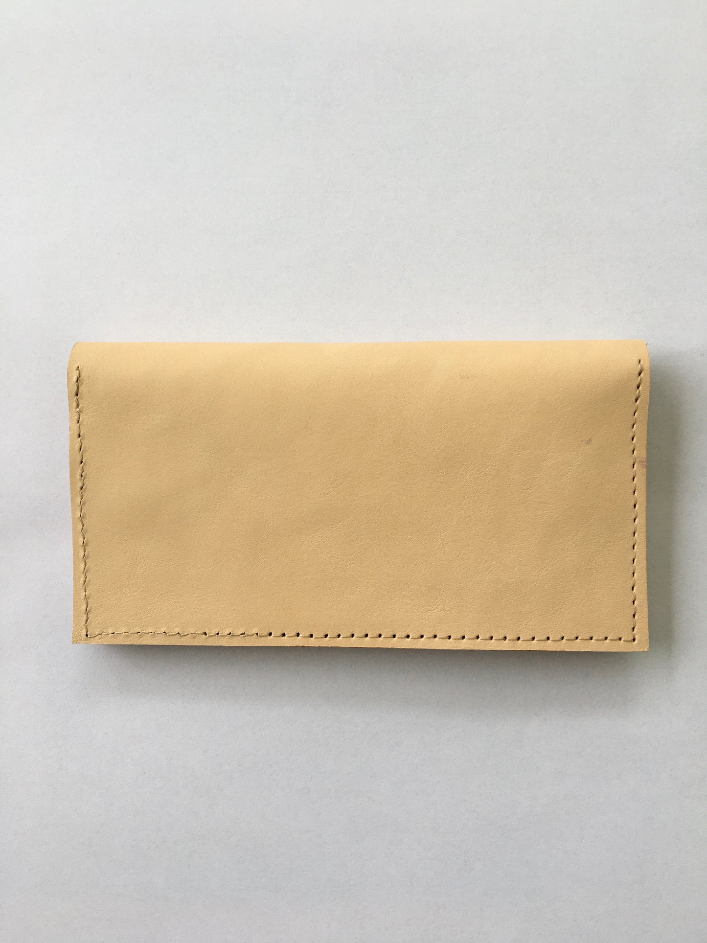 ALMA deadstock wallet - vegetable tanned leather (double croupon)