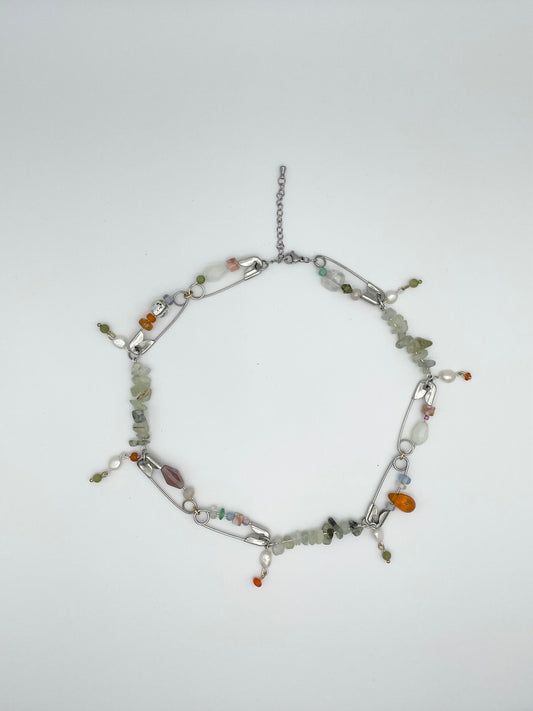 Upcycling necklace PARADISE