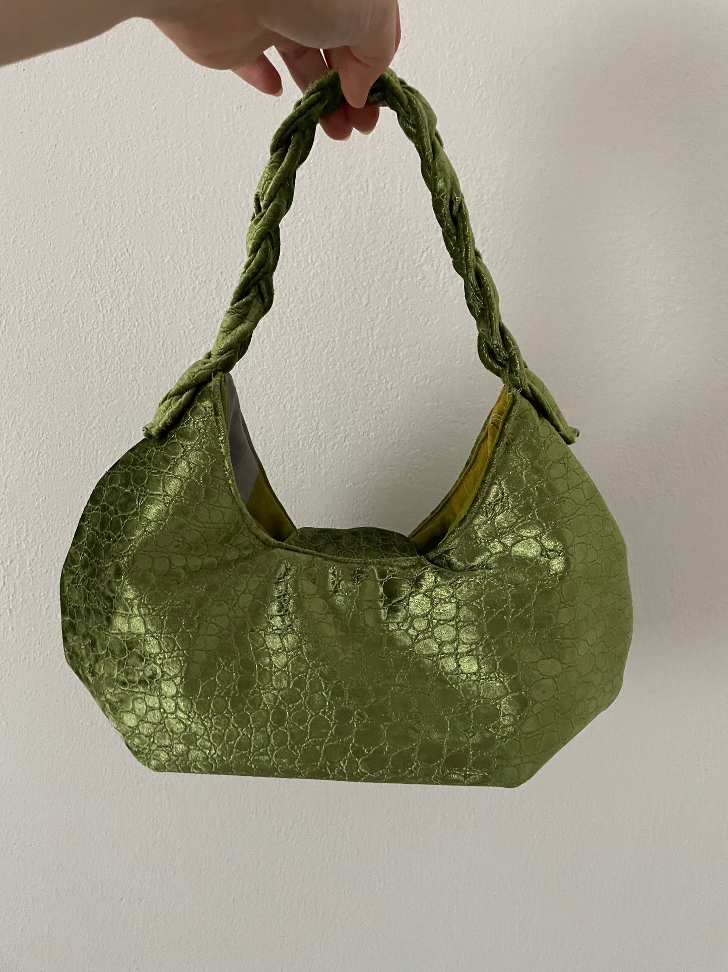 Upcycling bag CHLOE green
